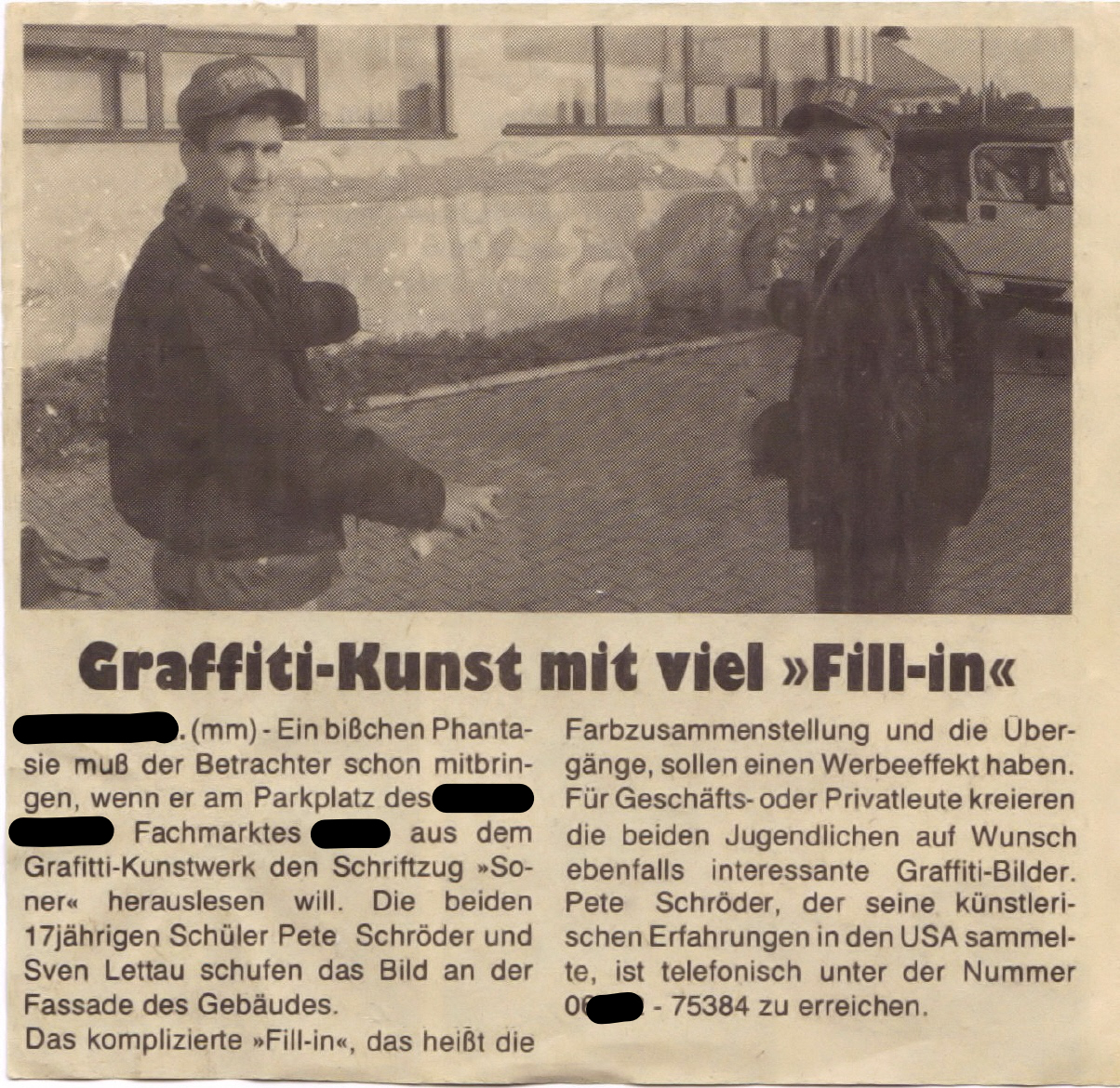 Pressebericht von 1990